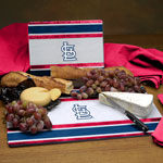 St. Louis Cardinals MLB Glass Cutting Board Set