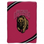 Montana Grizzlies College "Force" 60" x 80" Super Plush Throw