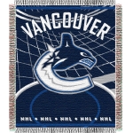Vancouver Canucks NHL 48" x 60" Triple Woven Jacquard Throw