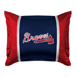 Atlanta Braves MLB Microsuede Pillow Sham