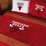 Chicago Bulls NBA Microsuede Comforter / Sheet Set