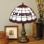Los Angeles Kings NHL Stained Glass Tiffany Table Lamp
