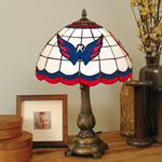 Washington Capitals NHL Stained Glass Tiffany Table Lamp