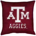 Texas A&M Aggies Locker Room Toss Pillow