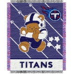 Tennessee Titans NFL Baby 36" x 46" Triple Woven Jacquard Throw