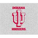 Indiana Hoosiers 58" x 48" "Property Of" Blanket / Throw