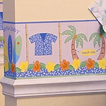 Aloha Baby Wallpaper Border 8" x 30'