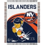 New York Islanders NHL Baby 36" x 46" Triple Woven Jacquard Throw