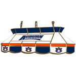 Auburn Tigers Teardrop Stained Glass Billiard Light