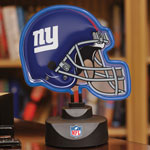 New York Giants NFL Neon Helmet Table Lamp