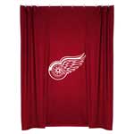 Detroit Red Wings Locker Room Shower Curtain