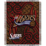 Philadelphia 76ers NBA 48" x 60" Triple Woven Jacquard Throw