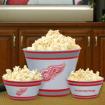 Detroit Redwings NHL Melamine 3 Bowl Serving Set