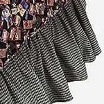 Top League Gathered Bed Skirt - Mini Hunter Green Check