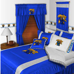 Kentucky Wildcats Side Lines Comforter / Sheet Set