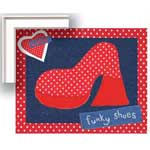 Funky Shoes - Framed Print