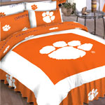 Clemson Tigers Queen Bed-In-A-Bag