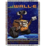 Wall-E Eco Friendly 48" x 60" Metallic Tapestry Throw
