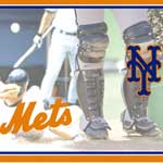 New York Mets MLB Wall border