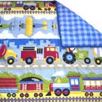 Trains, Planes and Trucks Twin Comforter