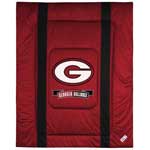 Georgia Bulldogs Side Lines Comforter