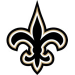 New Orleans Saints Logo Fathead NFL Wall Graphic
