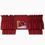 Arizona Cardinals Locker Room Window Valance