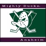 Anaheim Mighty Ducks 60" x 50" All-Star Collection Blanket / Throw