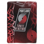 Portland Trail Blazers NBA "Tie Dye" 60" x 80" Super Plush Throw
