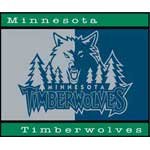 Minnesota Timberwolves 60" x 50" All-Star Collection Blanket / Throw
