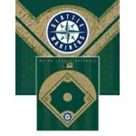 Seattle Mariners 60" x 50" Diamond Fleece Blanket / Throw