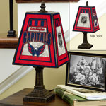 Washington Capitals NHL Art Glass Table Lamp