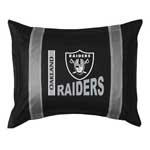 Oakland Raiders Side Lines Pillow Sham