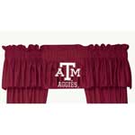 Texas A&M Aggies Locker Room Window Valance