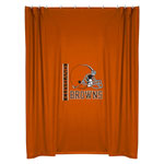 Cleveland Browns Locker Room Shower Curtain