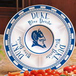 Duke Blue Devils NCAA College 14" Ceramic Chip and Dip Tray