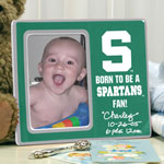 Michigan State Spartans NCAA College Ceramic Picture Frame