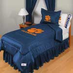 Clemson Tigers Locker Room Comforter / Sheet Set