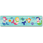 Olive Kids Mermaids Wall Border