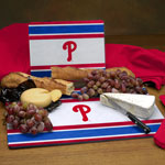 Philadelphia Phillies MLB Glass Cutting Board Set