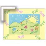 Dragonfly Morning - Contemporary mount print with beveled edge