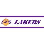 Los Angeles Lakers 5 1/4" Tall Wallpaper Border