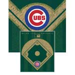 Chicago Cubs 60" x 50" Diamond Fleece Blanket / Throw