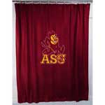 Arizona State Sun Devils Locker Room Shower Curtain