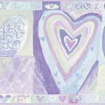 Child Heart Doodle Wall Border