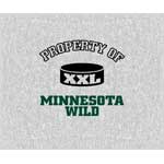 Minnesota Wild 58" x 48" "Property Of" Blanket / Throw