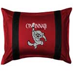 Cincinnati Bearcats Side Lines Pillow Sham