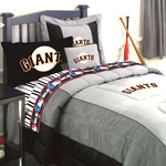 San Francisco Giants Denim Toss Pillow