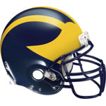 Michigan Helmet Fathead NCAA Wall Graphic