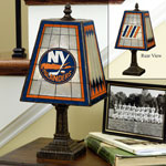 New York Islanders NHL Art Glass Table Lamp